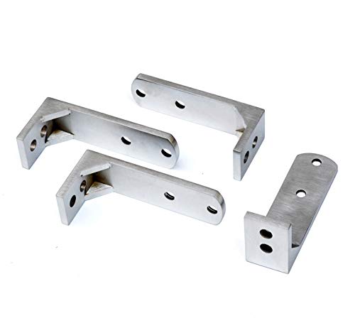 Diyhd 6Ft Ceiling Mount Bracket Concentric Circle Roller Stainless Steel Sliding Barn Wood Door Track Hardware, 6 Ft #TOP3