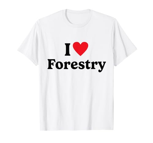 Amo la silvicoltura Maglietta