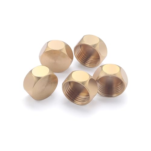 Bouchon Laiton Femelle 15x21 (1/2) x5 bouchons NOYON & THIEBAULT