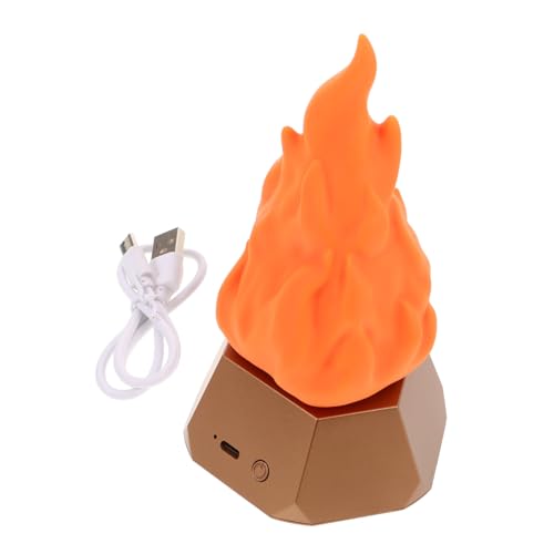Lampe LED flamme rechargeable étanche pour votre décoration de patio et soirées d'Halloween
