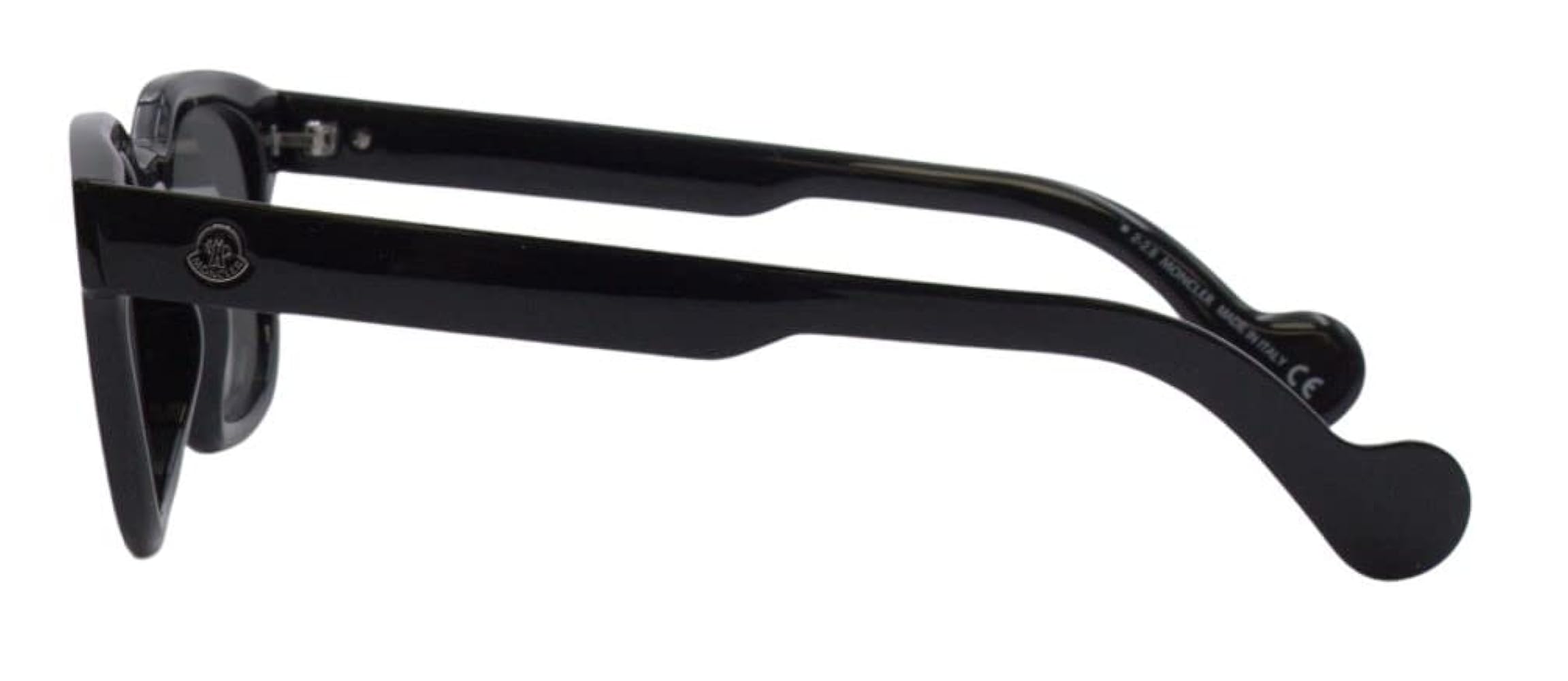 Monclerサングラス Shiny Transparent Off-white Rondosa Round Sunglasses