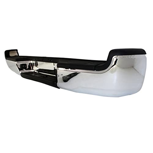 Mbi Auto - Chrome Steel, Complete Rear Bumper Assembly For 2005-2015 Toyota Tacoma Sr5 Pickup 05-15, To1103113 #TOP2