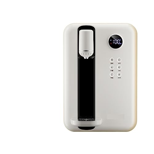 Dispensador instantáneo de agua caliente Máquina De Beber Directa For El Hogar Lista For Beber Montada En La Pared Purificador De Agua Inteligente Dispensador De Agua Fría Y Caliente 220(Bianco)