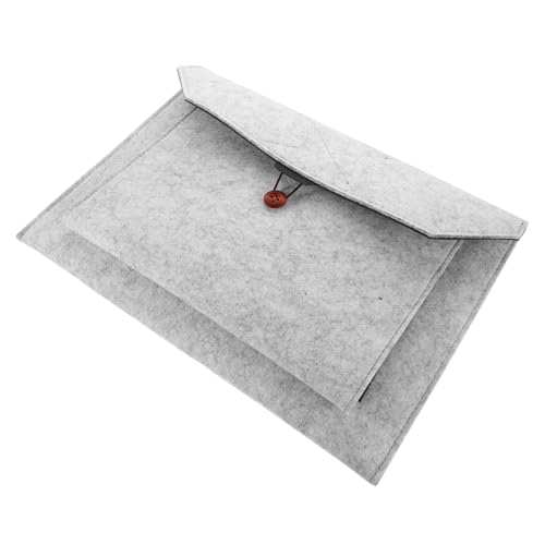 Bolsa de fieltro protectora contra rayones para computadora y tableta: transporte liviano.