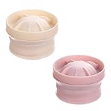 CLISPEED 2 piezas Cortador Manual de Frutas Herramienta de Cocina Práctica para Rebanar Limón Inoxidable Resistente Mango Cómodo Colores Surtidos Color Aleatorio Color Aleatorio