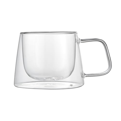 Juego de 12 tazas de vidrio para espresso 7 oz