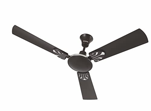 Image of Surya Divine 1200MM Ceiling Fans | for up-beat Living rooms, Bedrooms, Dens, Common Areas, Home and Office (Smoke Brown)