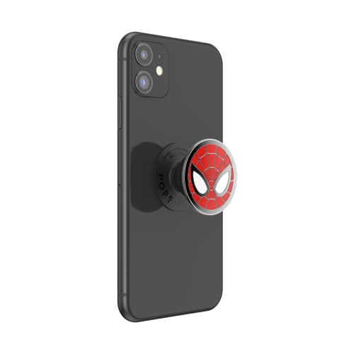 Soporte y agarre PopGrip PopSockets para teléfonos móviles con PopTop de Marvel Spiderman 5
