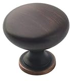 Amerock TEN53005ORB Allison Value 1-1/4in(32mm) DIA Knob - Oil-Rubbed Bronze - 10 Pack
