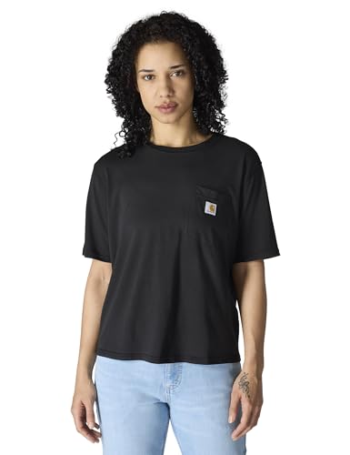 Carhartt Women's Tencel Fiber Series Loose Fit Short-Sleeve Pocket T-Shirt (Also Available in Plus Sizes)