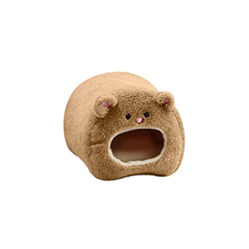 Pet Hamster Bed Brown Caldo Appeso Appeso Amaca