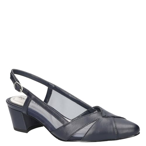 Escarpins Avena Easy Street bleu marine 6 X-Wide pour femme