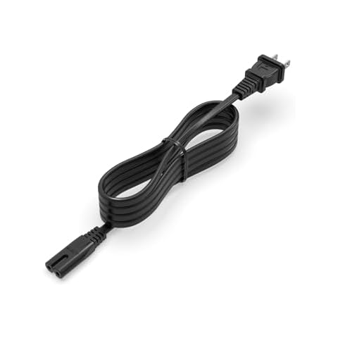 Superer 10Ft AC Power Cord Cable Fit for Sony PS5 PS4 PS3 PlayStation 5 4 3 Replacement - (ETL Listed Cable) Cover