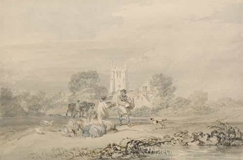Cuadro de Turner La semina autunnale del grano decoracion elegante para dormitorio y estudio