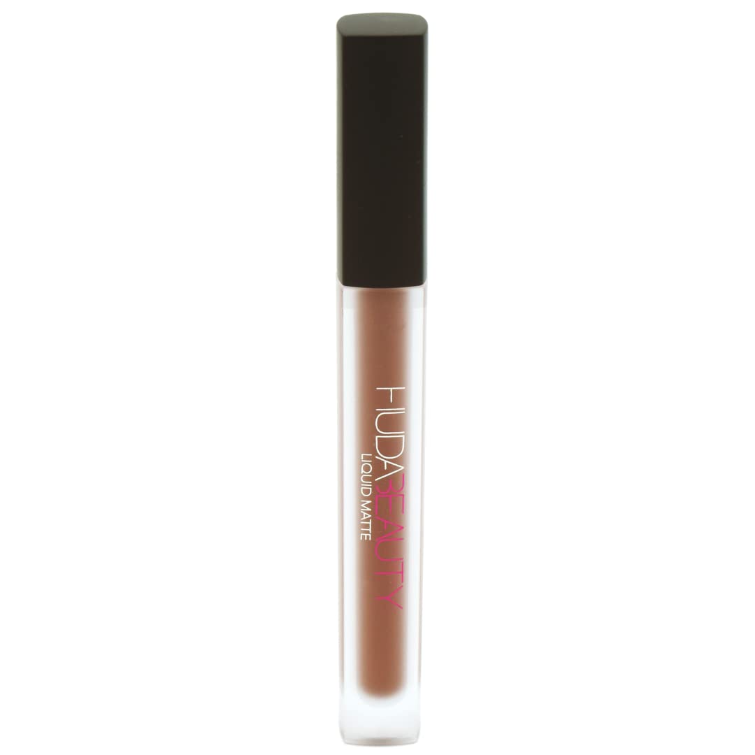 HUDA BEAUTY Liquid Matte Ultra-Comfort Transfer-proof Lipstick Bombshell