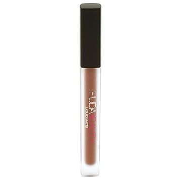 HUDA BEAUTY Liquid Matte Ultra-Comfort Transfer-proof Lipstick Bombshell HUDA BEAUTY Liquid Matte Ultra-Comfort Transfer-proof Lipstick Bombshell