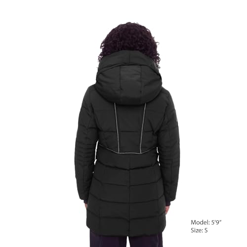ALPINE NORTH Kootney Women’s Vegan Down Mid-Length Parka – Insulated, Water-Repellent Winter Coat with Hood4