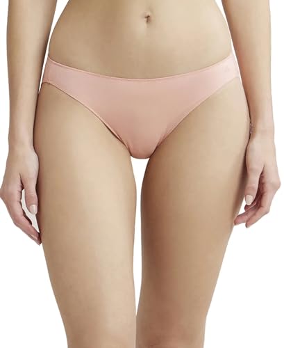 Image of Jockey 1803 Women's Medium Coverage Micro Modal Elastane Stretch Mid Waist Bikini Concealed Waistband and Stay Fresh Treatment