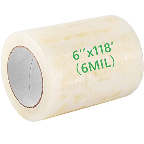 Miuwauer 6In X 118Ft Greenhouse Repair Tape Heavy Duty Greenhouse Coverings Damage Repair Tape Long Term Uv Stabilized Outdoor Adhesive For Patching Sealing Seaming Plastic Film Polyethylene Sheeting #TOP12