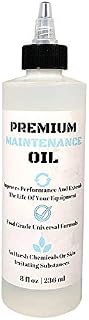 (8oz) Premium Lubricating White Oil for Hair Clippers Electric Shaver Oil Lubricant, Hair