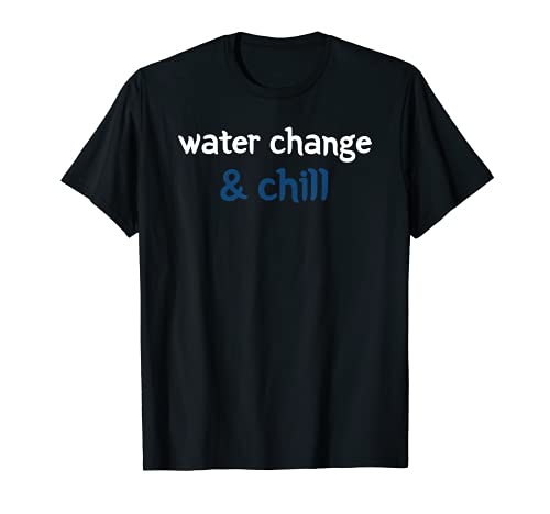 Aquarium Decor Lovers Design Fish Tank Filter T-Shirt
