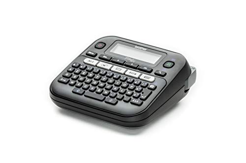 Rotuladora Brother 10520 titreuse en color negro para etiquetas claras 3