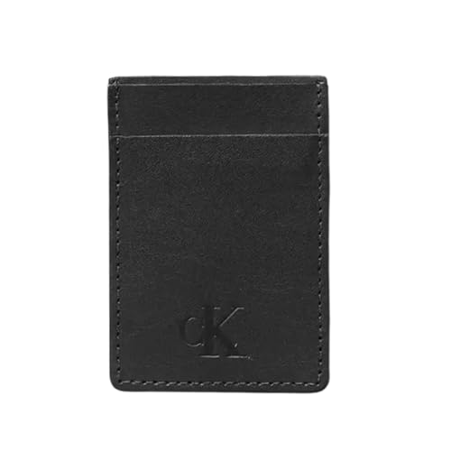 Porta Cartão Couro Masculino Case Card Calvin Klein Preto