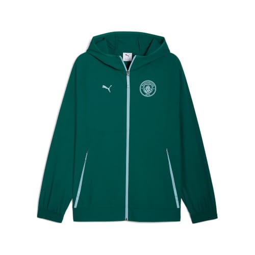 Chaqueta PUMA Manchester City FC Tech Tracksuit azul celeste y negro XXL