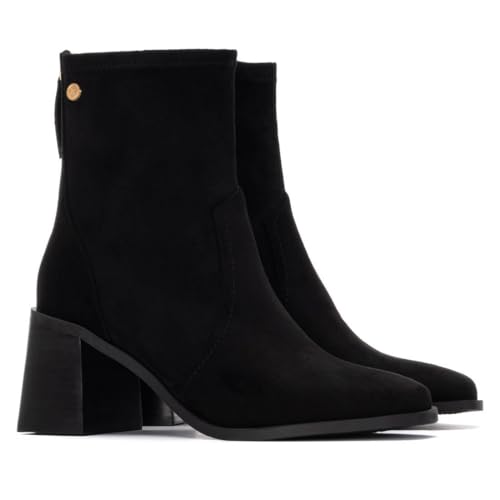 Bottines de marche confortables XTI noires taille 36 souples et légères - 5