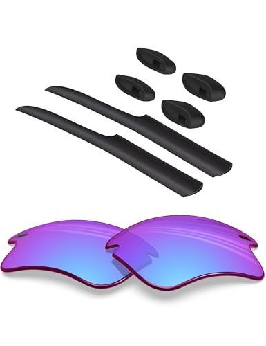 Image of BLAZERBUCK Polarized Replacement Lenses & Sock Kit for Oakley Fast Jacket XL OO9156 Sunglass