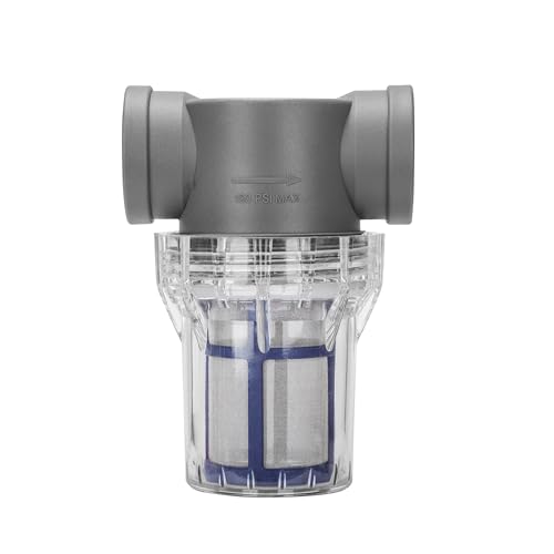 1 Female Npt In-line Strainer - Garden Hose Filter For High Pressure Washer S...