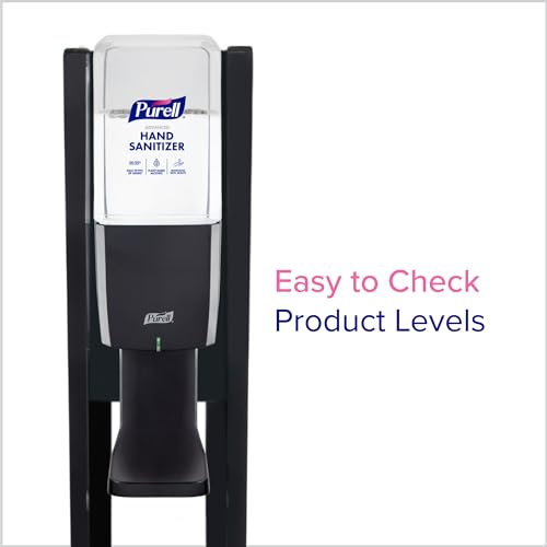 Image of PURELL ES10 Dispenser Floor Stand with Graphite Automatic Hand Sanitizer Dispenser (Pack of 1) - 8214-DS