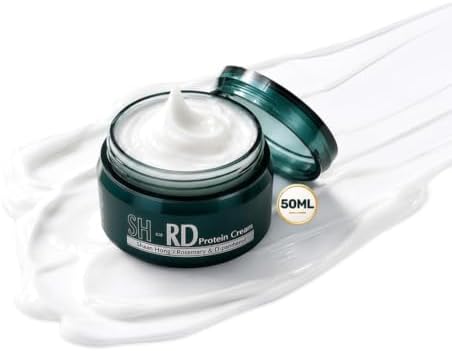 SH-RD Hair Protein Cream | Leave-In Hair Treatment with Silk Protein & Rosemary | Repairs Damage, Controls Frizz, Adds Shine (50 ML, Classic Hair Protein Cream)