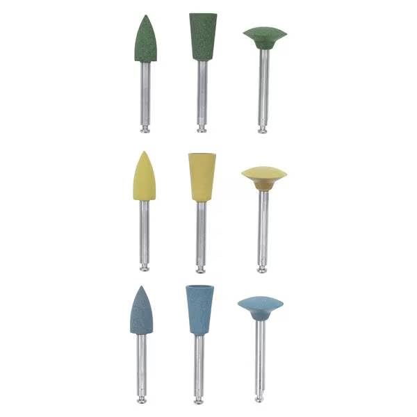 Axis Dental LS-506 NTI CeraGlaze Porcelain Adjusting & Polishing Set RA