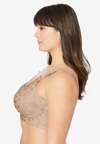 Lexington Jacquard Front-Close Wire-Free Bra3