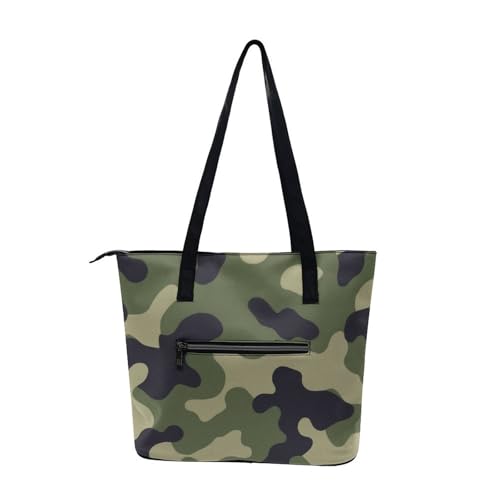 Bolso Tote grande con cierre para mujeres y hombres miniatura 4