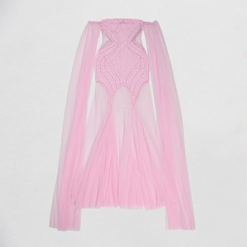 Image of Nagfar Women Rhinestone Sequin Birthday Party Sexy New Year Formal Dress