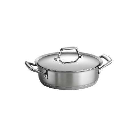 Tramontina Stainless Steel Covered Casserole, 3 Qt Cover