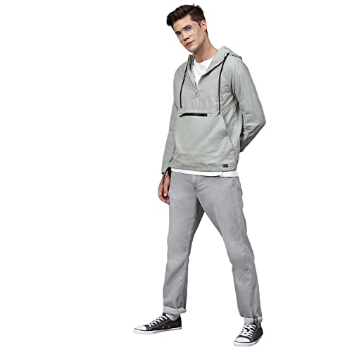 Image of Campus Sutra Men Polyester Standard Length Jacket