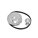 1Set GT2 Synchronous Wheel 60 Teeth 20 Teeth 8/6.35/5mm Bore Width 6mm Aluminum Timing Pulley with Length 200/280/400/610mm Belt(200mm Width-6mm,20T5-60T5)