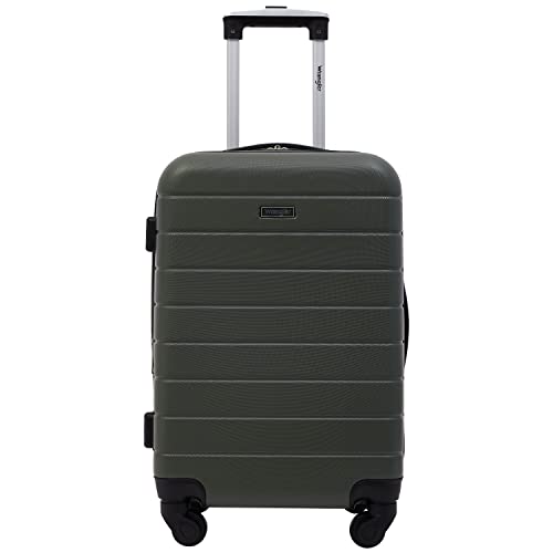 Image of Wrangler Smart Spinner Hardside Luggage, 2 Piece Set, Deep Depths