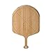 Fiery Chef Eco-friendly Multi-purpose Premium Natural Bamboo Pizza Peel - Paddle for Homemade Pizza and Bread Baking 12.6 x 13.8 inch Blade, 19.7 inch overall