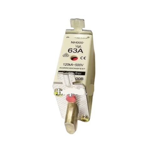 Fusible en céramique 63NHG000B NH000 63A stoppe le court-circuit 500V instantanément