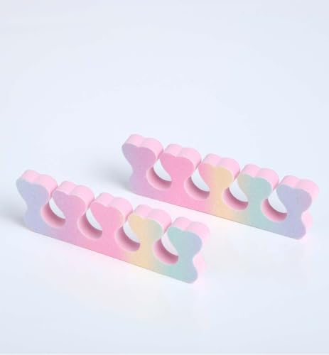 Image of Whimsy Beauty Kids Nail Art Separator | Soft Sponge Finger and Toe Dividers for Mani Pedi and Nail Polish Application | Reusable Comfortable Nail Care Tool | 4 to 16 Years | Organic, Chemical Free