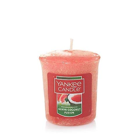 Yankee Candle Guava Coconut Fusion Samplers Votive Candle, Fruit Scent