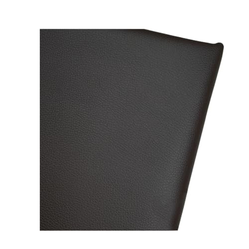 Matière imitation cuir haut de gamme souple et vinyle marron foncé
