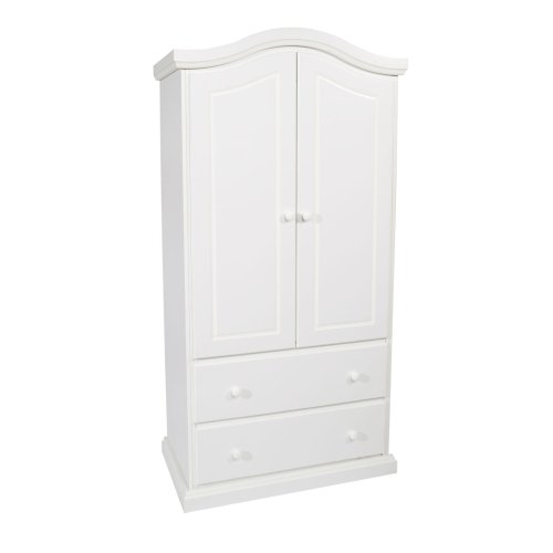 Delta Children's Products Lauren Armoire, White