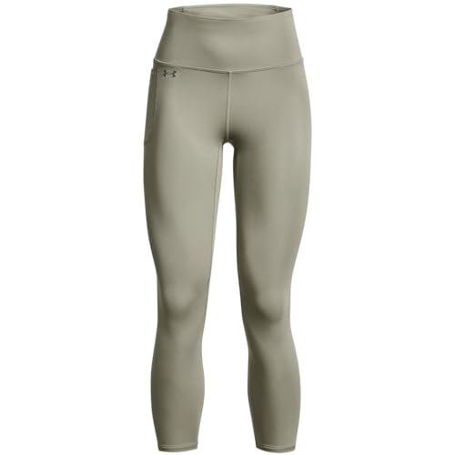 Leggings Under Armour Heatgear mallas mujer deporte ropa running fitness transpirable gris