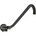 Kohler K-76336-2BZ Gooseneck rainhead arm with 3-way diverter, Oil Rubbed Bronze Finish