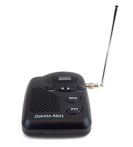 Dakota Alert Murs M538 Base Station - Reliable Multi-Use Radio Service Alert System With Rubber Duck Antenna & Normally Open Relay Output | Dakota Alert M538-Bs Base Station Radio #TOP14